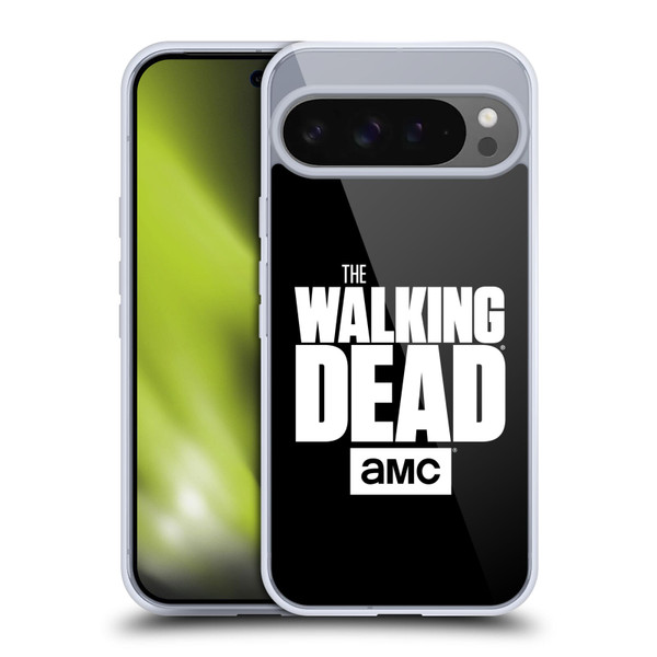 AMC The Walking Dead Logo Black Soft Gel Case for Google Pixel 9 Pro XL