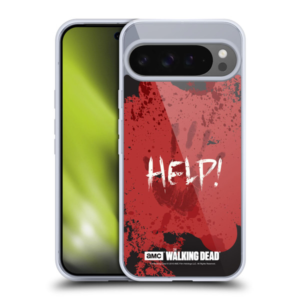 AMC The Walking Dead Quotes Help Soft Gel Case for Google Pixel 9 Pro XL