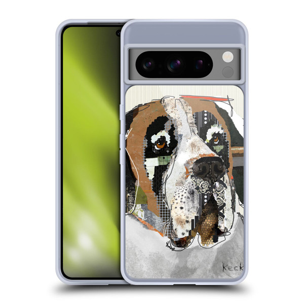 Michel Keck Dogs 2 Saint Bernard Soft Gel Case for Google Pixel 8 Pro