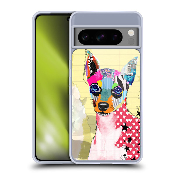 Michel Keck Dogs 3 Mini Pinscher Soft Gel Case for Google Pixel 8 Pro