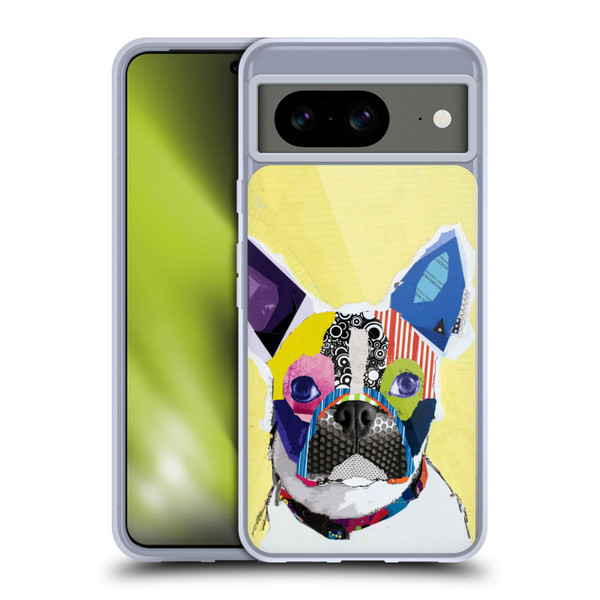 Michel Keck Dogs 4 Boston Terrier Soft Gel Case for Google Pixel 8