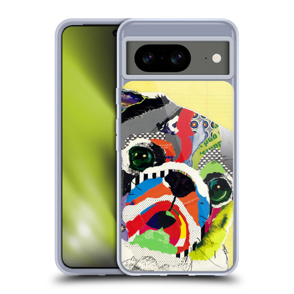 Michel Keck Dogs 4 Pug Soft Gel Case for Google Pixel 8
