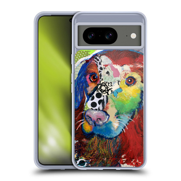 Michel Keck Dogs Irish Setter Soft Gel Case for Google Pixel 8