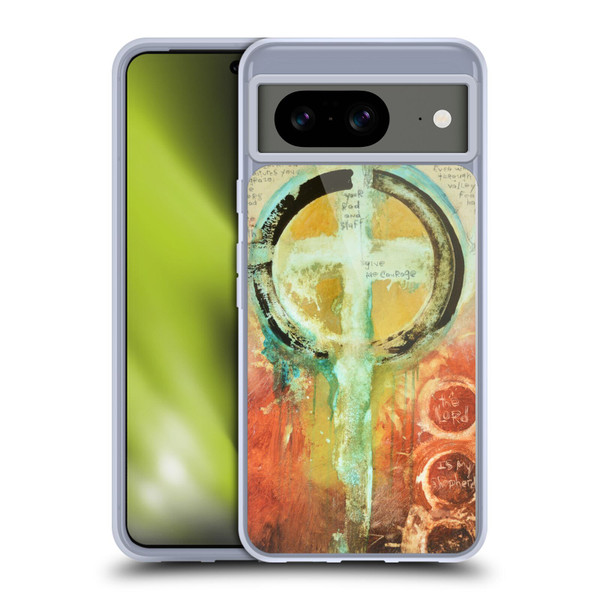 Michel Keck Religious Abstract Psalm 2 Soft Gel Case for Google Pixel 8