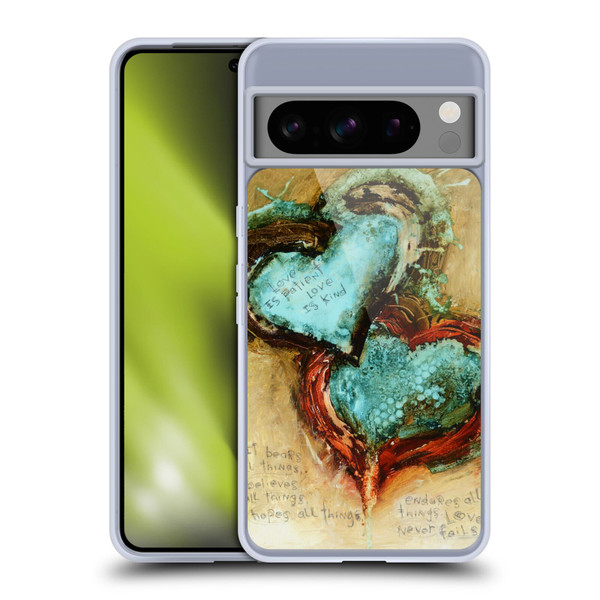 Michel Keck Religious Abstract Corinthians 2 Soft Gel Case for Google Pixel 8 Pro
