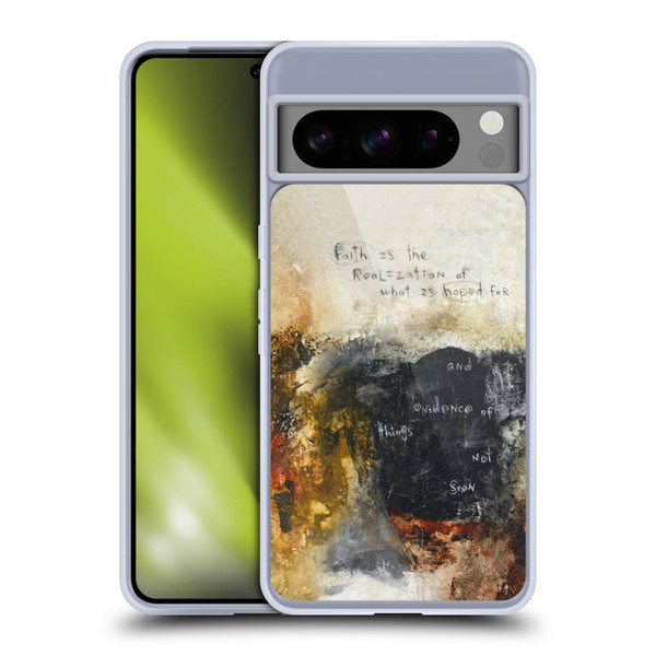 Michel Keck Religious Abstract Hebrews Soft Gel Case for Google Pixel 8 Pro