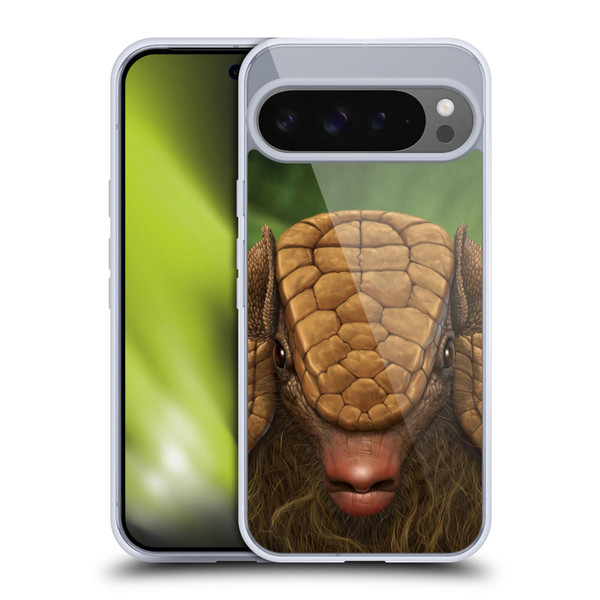 Vincent Hie Animals Armadillo Soft Gel Case for Google Pixel 9 Pro XL