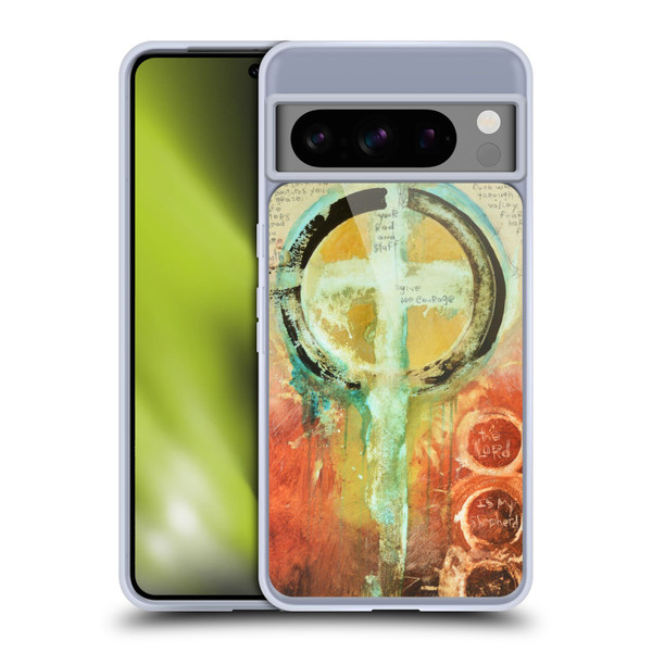 Michel Keck Religious Abstract Psalm 2 Soft Gel Case for Google Pixel 8 Pro