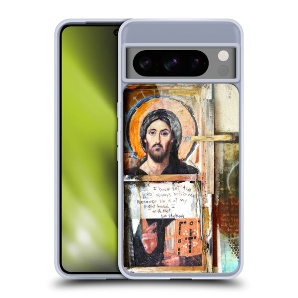 Michel Keck Religious Abstract Psalm Soft Gel Case for Google Pixel 8 Pro