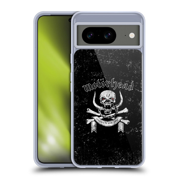 Motorhead Album Covers March Or Die Soft Gel Case for Google Pixel 8