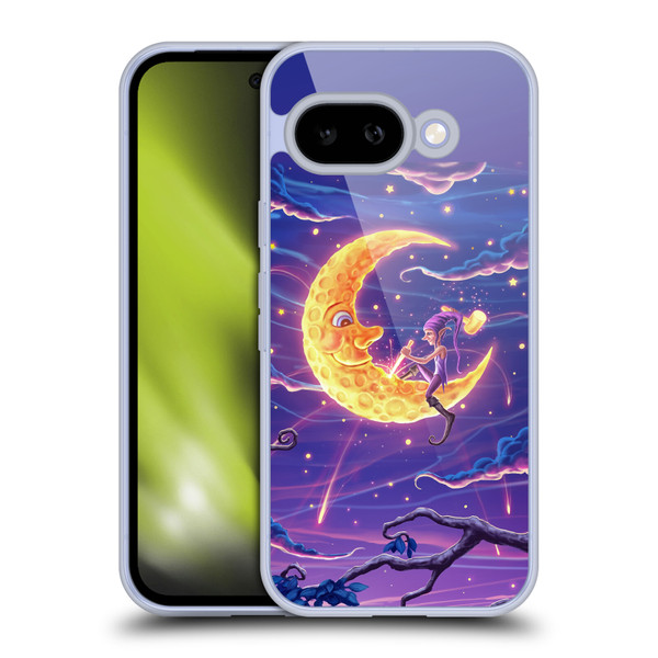 Christos Karapanos Dark Hours Carving The Crescent Soft Gel Case for Google Pixel 9A