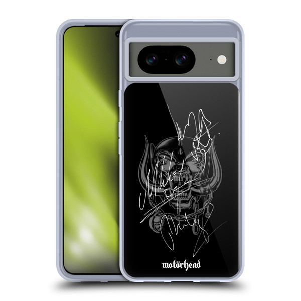 Motorhead Graphics Signatures Soft Gel Case for Google Pixel 8