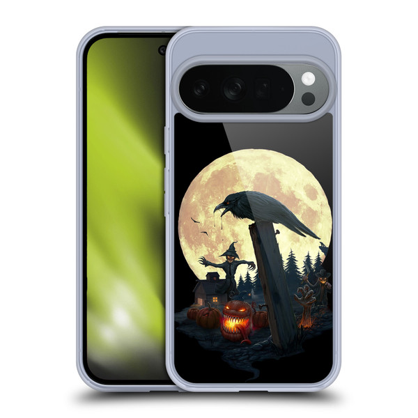 Christos Karapanos Horror 2 Halloween Theme Soft Gel Case for Google Pixel 10