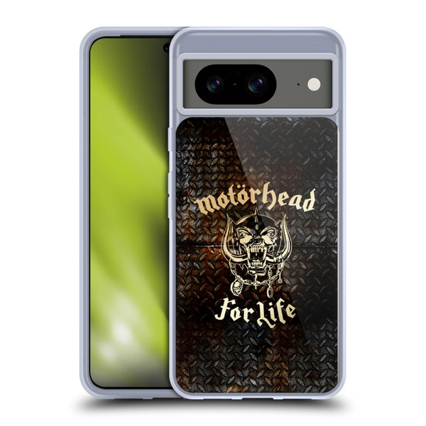 Motorhead Key Art For Life Soft Gel Case for Google Pixel 8