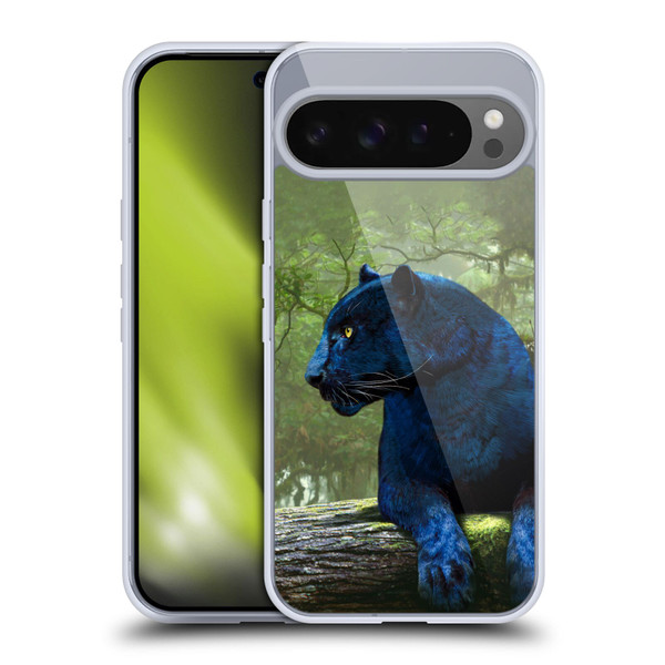 Vincent Hie Graphics Panther Soft Gel Case for Google Pixel 9 Pro XL
