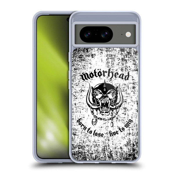 Motorhead Logo Born To Lose Live To Win Soft Gel Case for Google Pixel 8