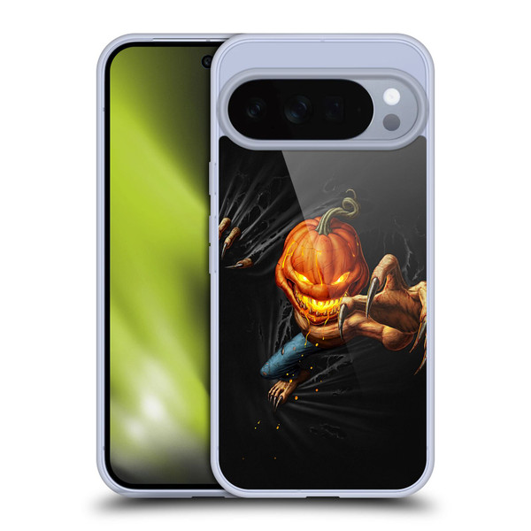 Christos Karapanos Horror 4 Pumpkin Soft Gel Case for Google Pixel 10 Pro XL