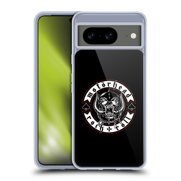 Motorhead Logo Rock & Roll Soft Gel Case for Google Pixel 8