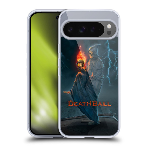 Vincent Hie Skulls Death Ball Soft Gel Case for Google Pixel 9 Pro XL