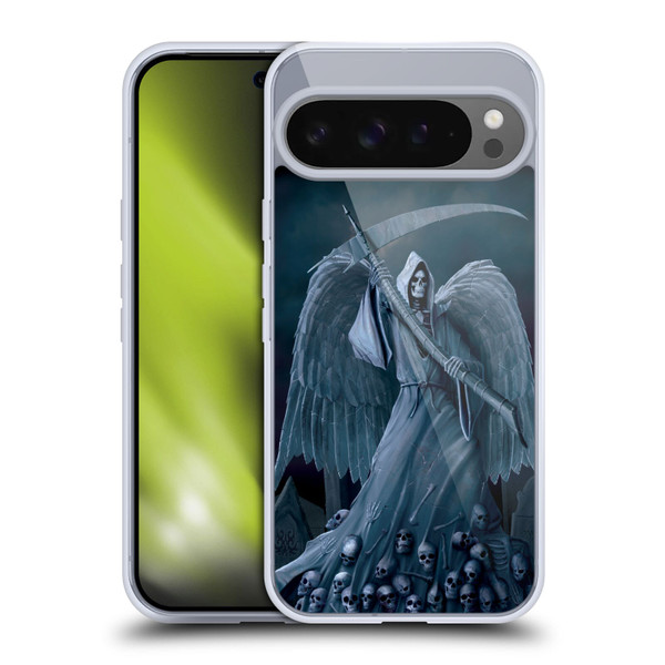 Vincent Hie Skulls Death On A Hold Soft Gel Case for Google Pixel 9 Pro XL
