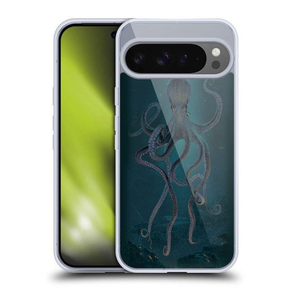 Vincent Hie Underwater Giant Octopus Soft Gel Case for Google Pixel 9 Pro XL