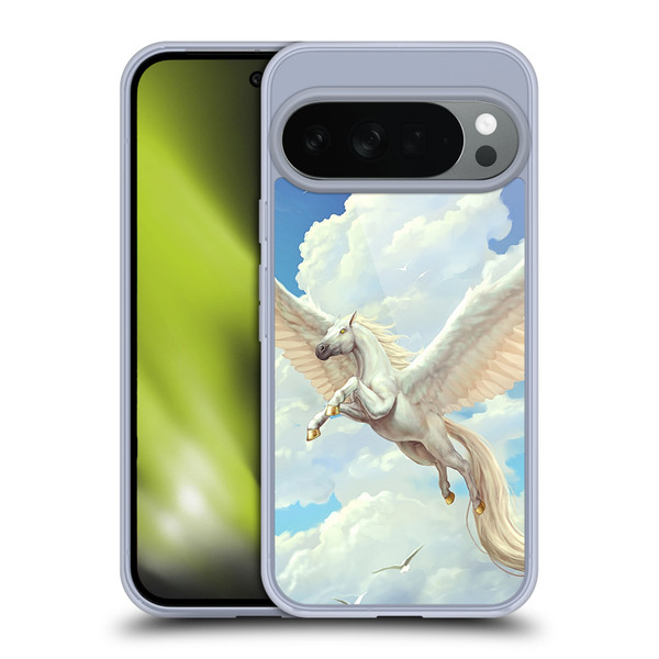 Christos Karapanos Mythical Art Pegasus Soft Gel Case for Google Pixel 10