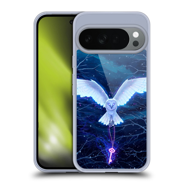 Christos Karapanos Mythical Art Wisdom Key Soft Gel Case for Google Pixel 10