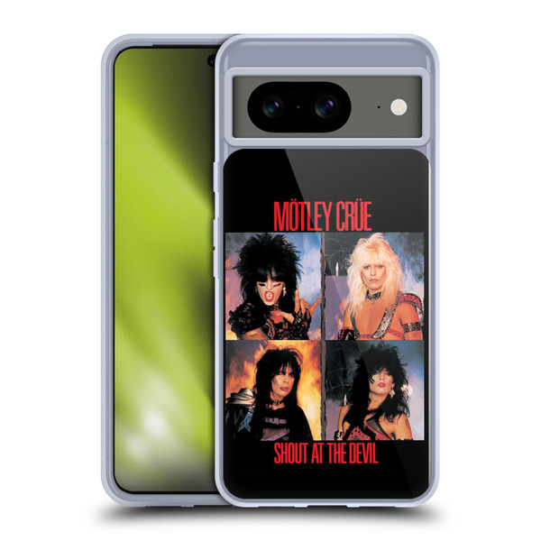 Motley Crue Albums Shout At The Devil Soft Gel Case for Google Pixel 8