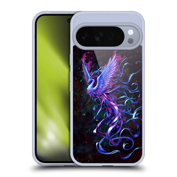 Christos Karapanos Mythical Phoenix Soft Gel Case for Google Pixel 10 Pro XL