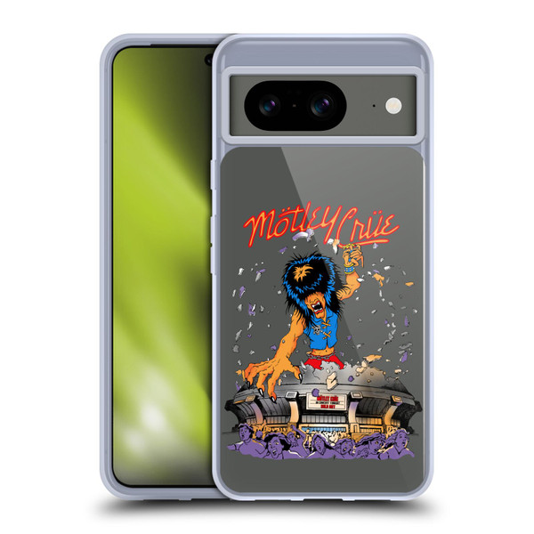 Motley Crue Tours Allister Fiend Soft Gel Case for Google Pixel 8