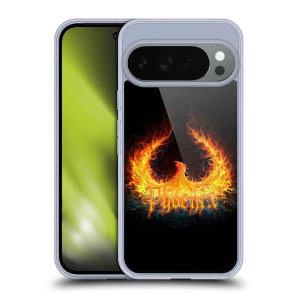Christos Karapanos Phoenix Logo Soft Gel Case for Google Pixel 10