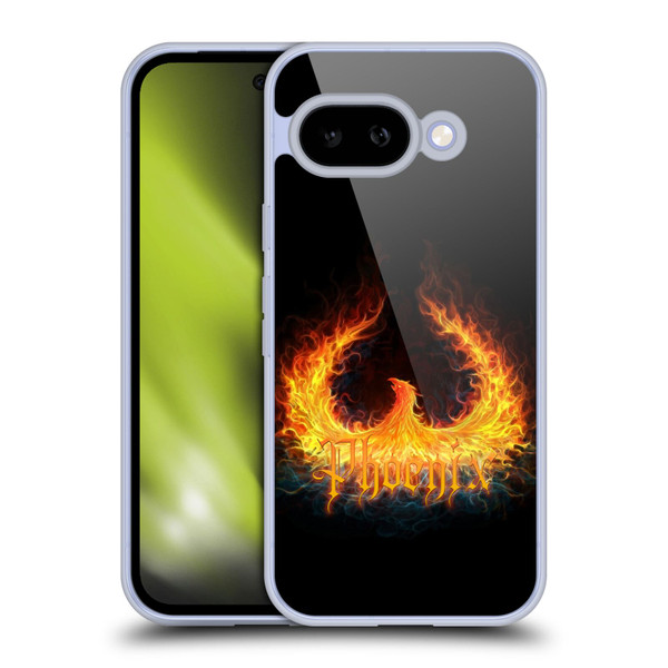 Christos Karapanos Phoenix Logo Soft Gel Case for Google Pixel 9A