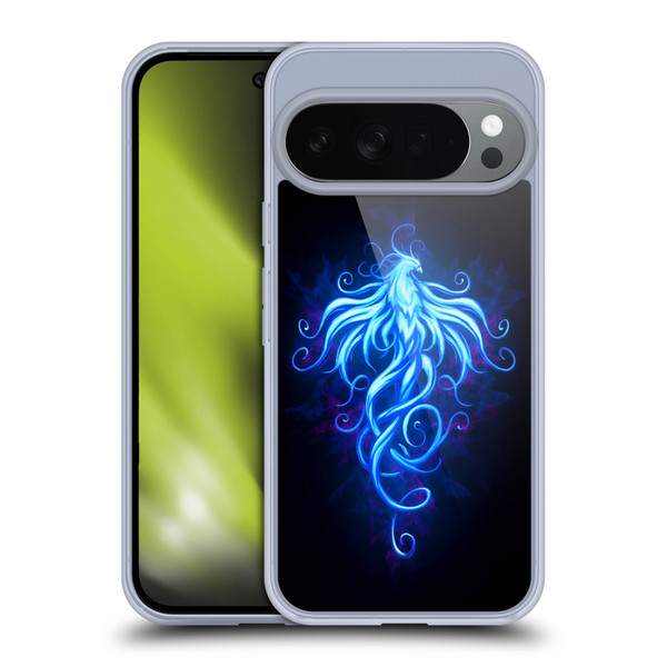 Christos Karapanos Phoenix 2 Royal Blue Soft Gel Case for Google Pixel 10