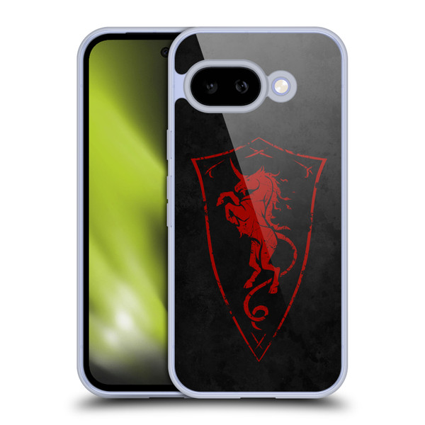 Christos Karapanos Shield Unicorn Soft Gel Case for Google Pixel 9A