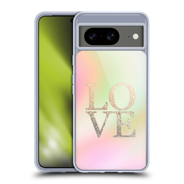 Monika Strigel Dreamland Gold Love Soft Gel Case for Google Pixel 8