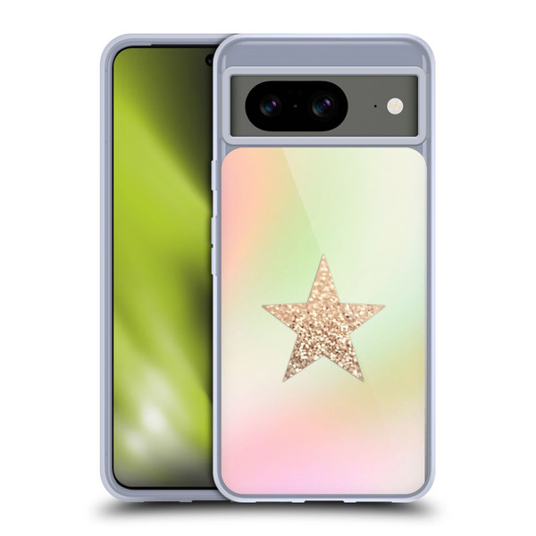 Monika Strigel Dreamland Gold Star Soft Gel Case for Google Pixel 8