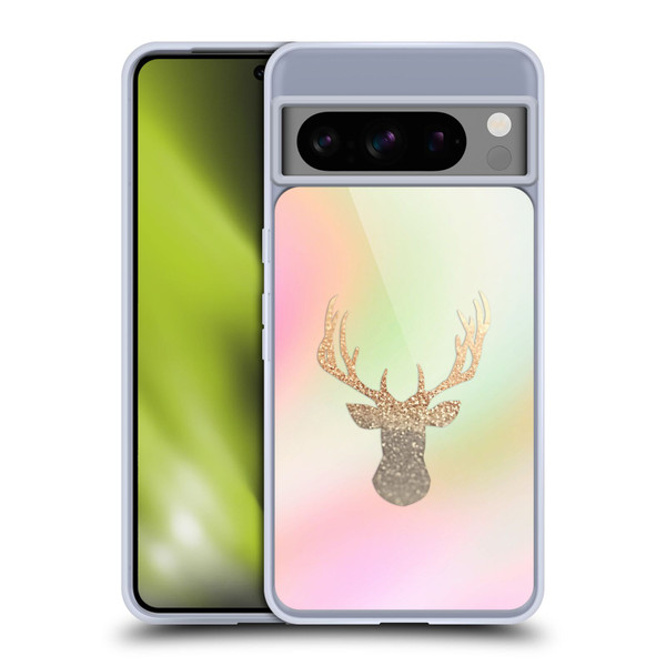 Monika Strigel Dreamland Gold Deer Soft Gel Case for Google Pixel 8 Pro