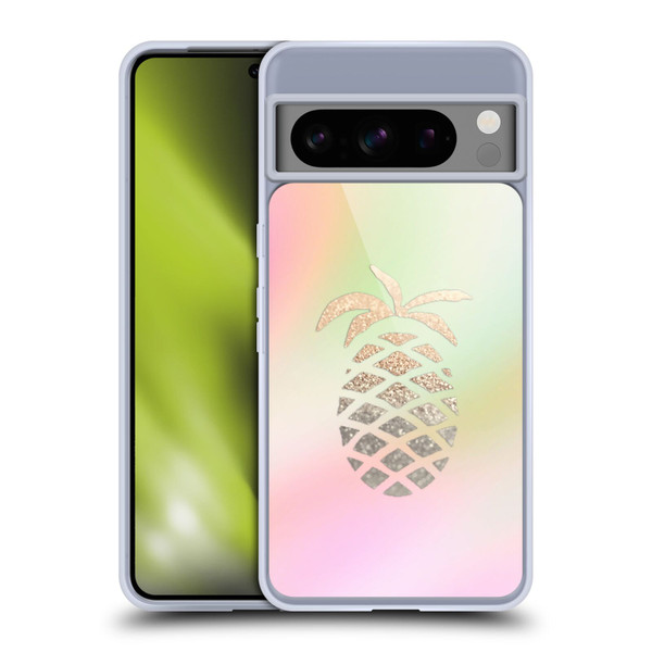 Monika Strigel Dreamland Gold Pineapple Soft Gel Case for Google Pixel 8 Pro