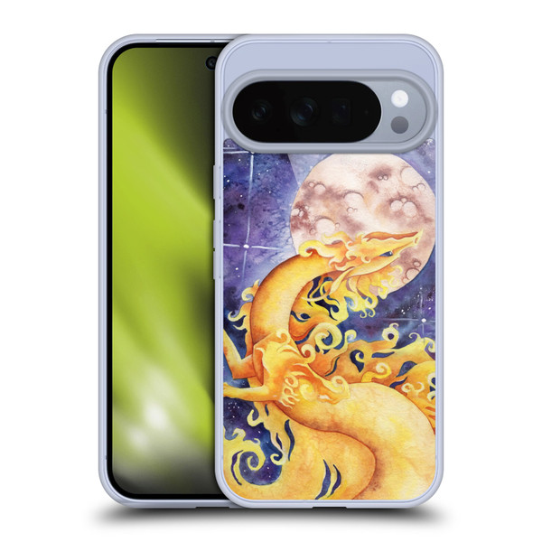 Carla Morrow Dragons Golden Sun Dragon Soft Gel Case for Google Pixel 10 Pro XL