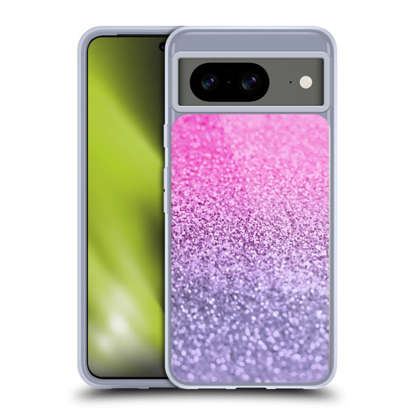 Monika Strigel Glitter Collection Lavender Pink Soft Gel Case for Google Pixel 8