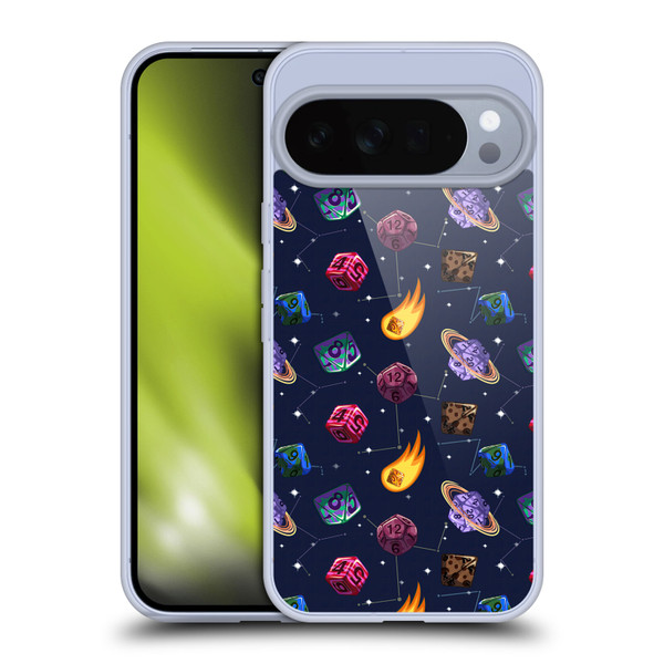 Carla Morrow Patterns Colorful Space Dice Soft Gel Case for Google Pixel 10 Pro XL