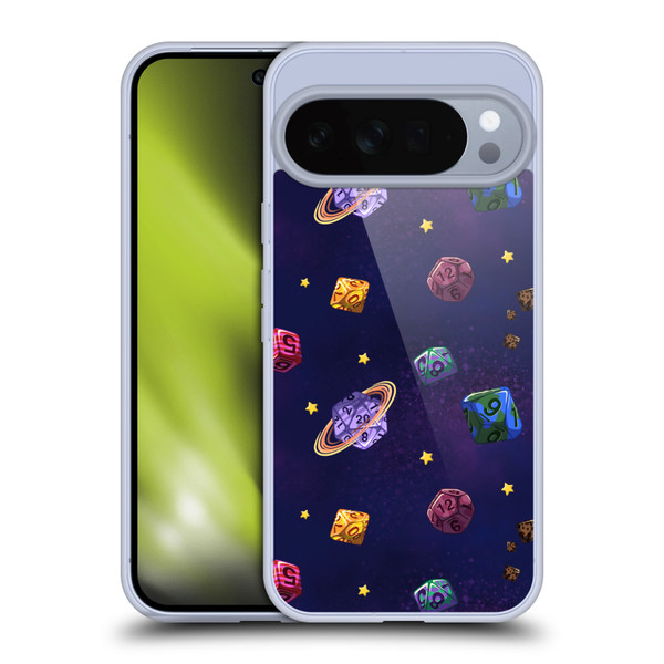 Carla Morrow Patterns Dice Numbers Soft Gel Case for Google Pixel 10 Pro XL