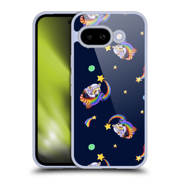 Carla Morrow Patterns Red Panda Soft Gel Case for Google Pixel 9A