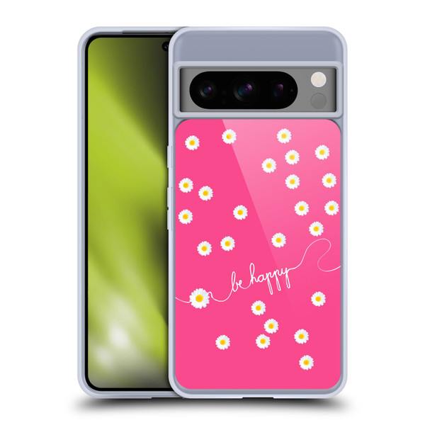 Monika Strigel Happy Daisy Hotpink Soft Gel Case for Google Pixel 8 Pro