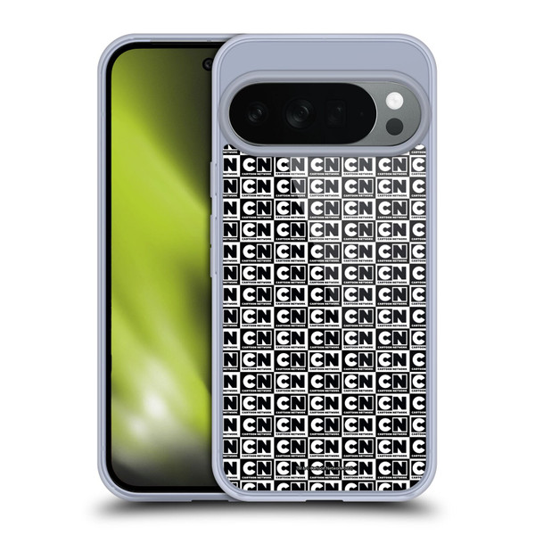 Cartoon Network Logo Pattern Soft Gel Case for Google Pixel 10