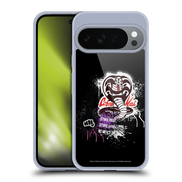 Cobra Kai Composed Art No Mercy Logo Soft Gel Case for Google Pixel 10