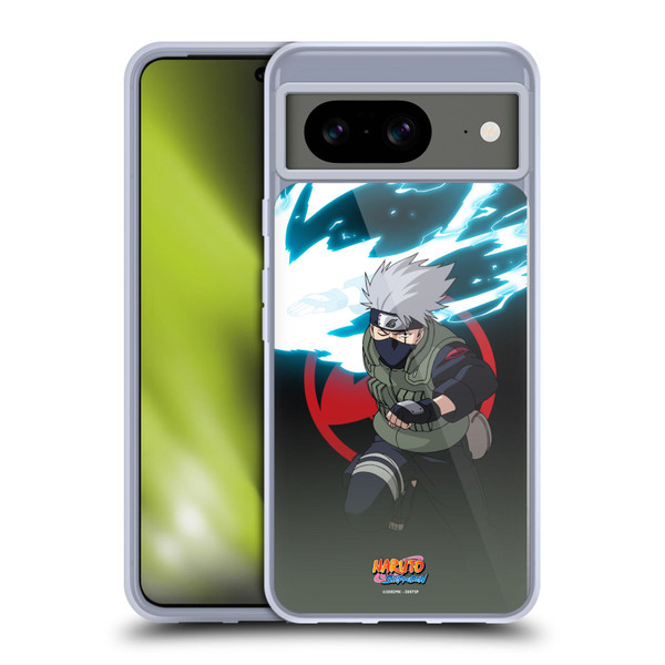 Naruto Shippuden Character Art Kakashi Hatake Soft Gel Case for Google Pixel 8