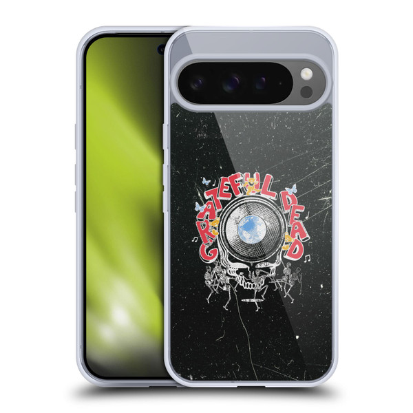Grateful Dead Graphics Black Soft Gel Case for Google Pixel 9 Pro XL