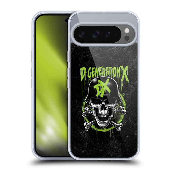 WWE D-Generation X Skull Soft Gel Case for Google Pixel 9 Pro XL