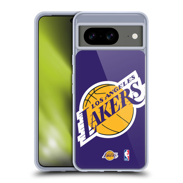 NBA Los Angeles Lakers Oversized Soft Gel Case for Google Pixel 8